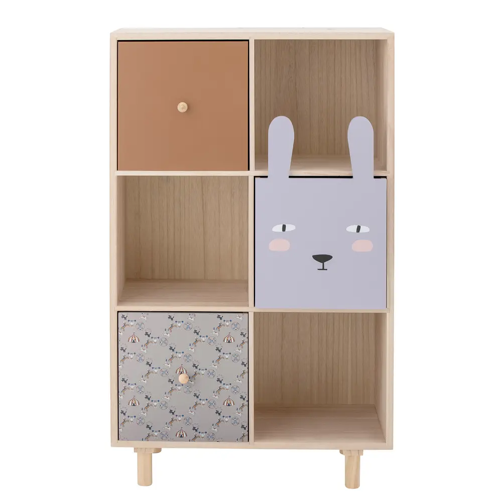 Bloomingville Mini Calle Bokhylla med Lådor | Barnrum - Möbler - Hyllor & skåp | BabyMode