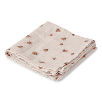 Muslinfilt 1-pack - Ladybug - Oeko-Tex