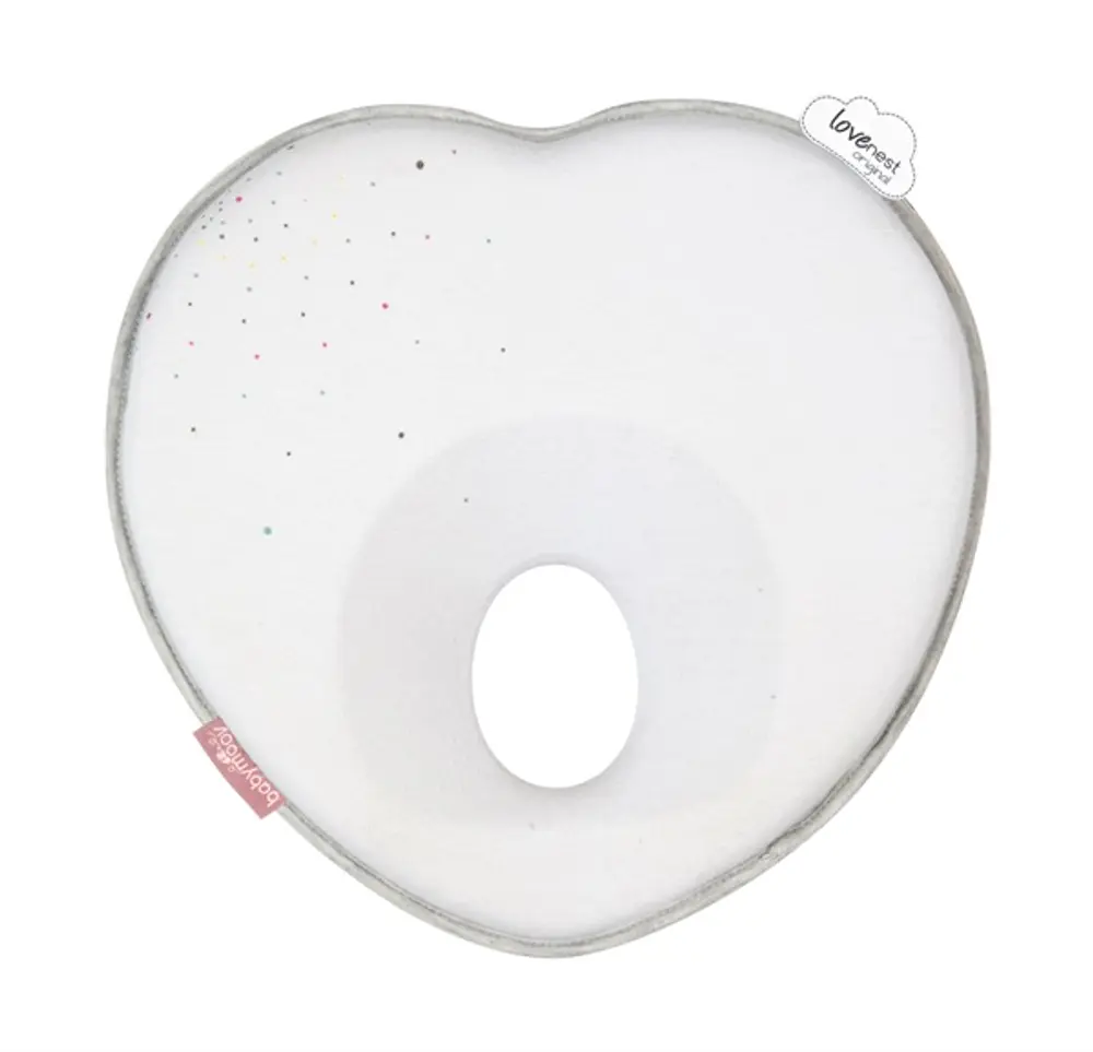 Babymoov Ergonomisk Babykudde - Vit | Barnrum - Täcken & kuddar - Stödjande kuddar | BabyMode