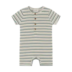 Jumpsuit m. Ränder - Lily Pad | Kläder - Bodys & overaller - Jumpsuit utan fot | BabyMode