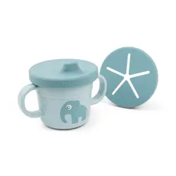 Snack- & Pipmugg - Elphee Blue | Baby & Barn - Äta - Barnserviser | BabyMode