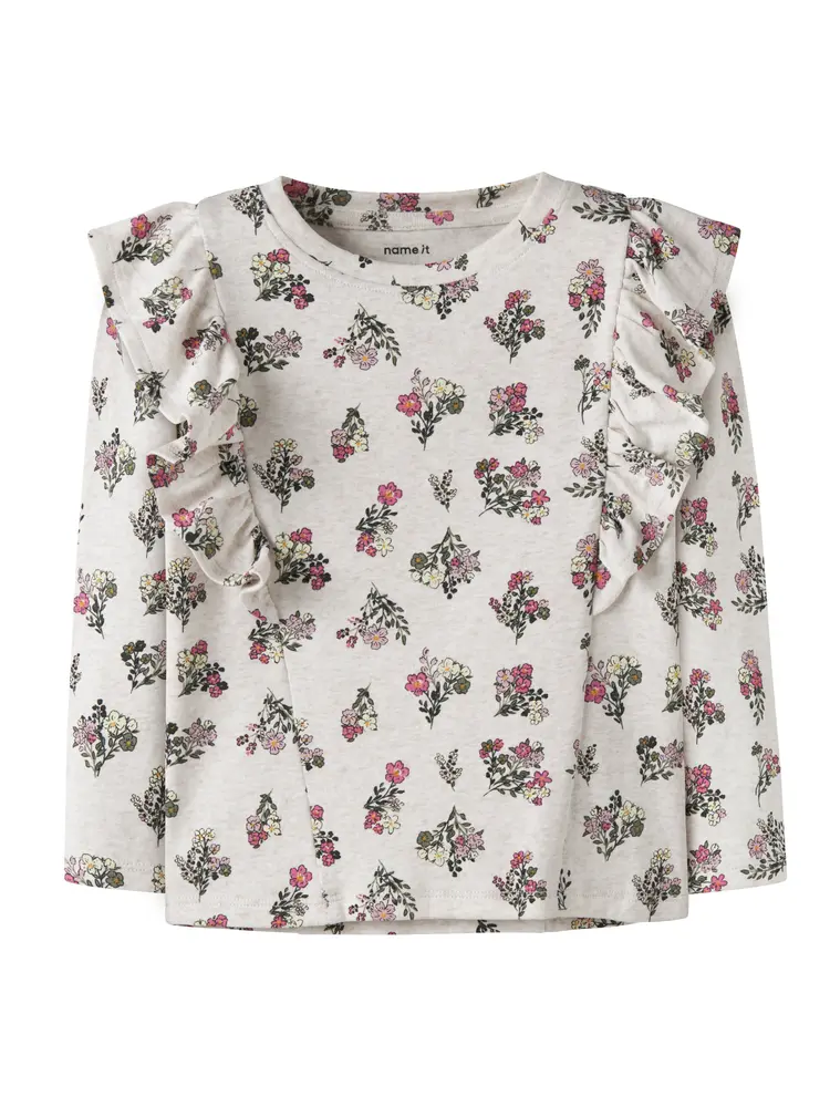 Doritta Tröja - Peyote Melange - 104 | Barnkläder - Toppar - Koftor, västar & tröjor | BabyMode