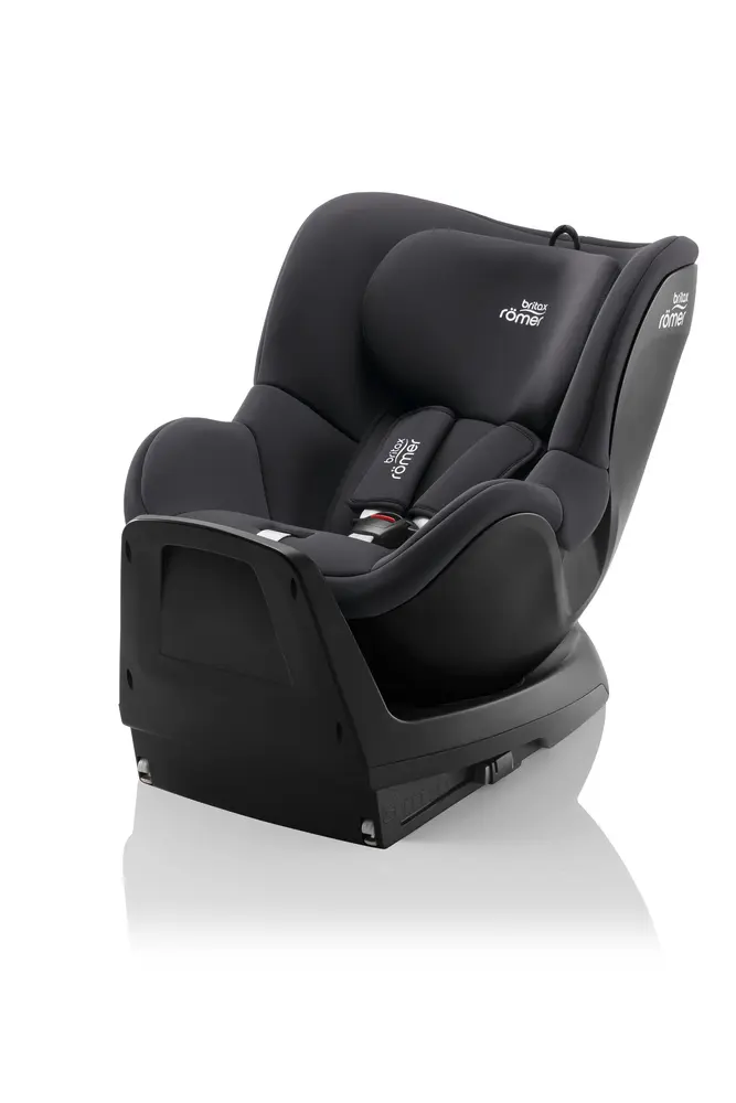 Britax Römer Dualfix M Plus Bilbarnstol - Midnight Grey | Bilbarnstolar - Bakåtvända bilbarnstolar 9-36 Kg - Bakåtvända bilbarnstolar upp till 23 kg | BabyMode