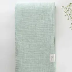 Muslinfilt - Ljusgrön | Barnrum - Textilier - Muslinfiltar | BabyMode