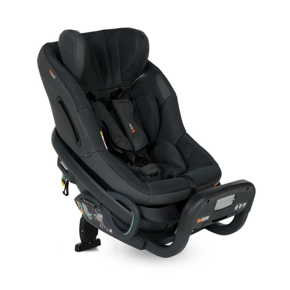 BeSafe Stretch² Bilbarnstol - Anthracite Mesh | Bilbarnstolar - Bakåtvända bilbarnstolar 9-36 Kg - Bakåtvända bilbarnstolar upp till 36 kg | BabyMode