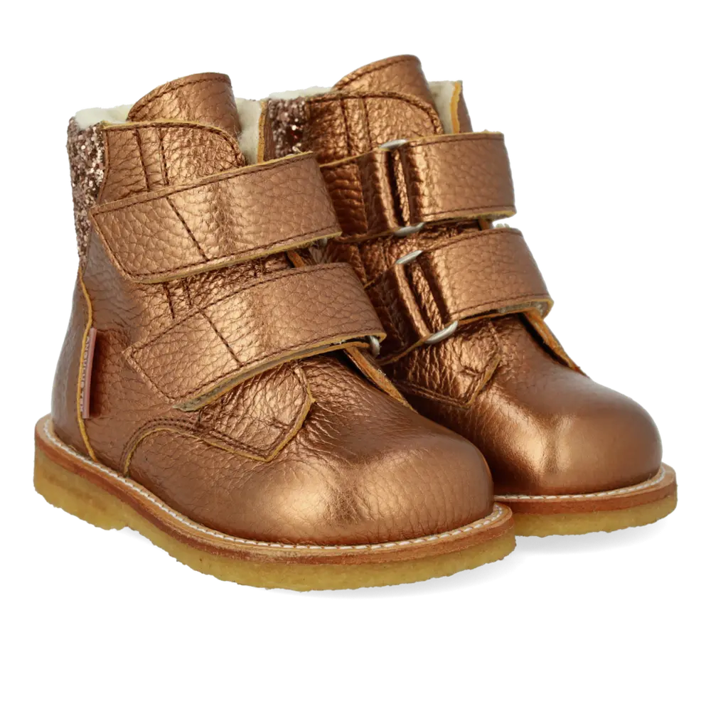 Begynder TEX-støvle med glitter og velcro - 25 | Barnskor - Stövlar - Vinterkängor | BabyMode