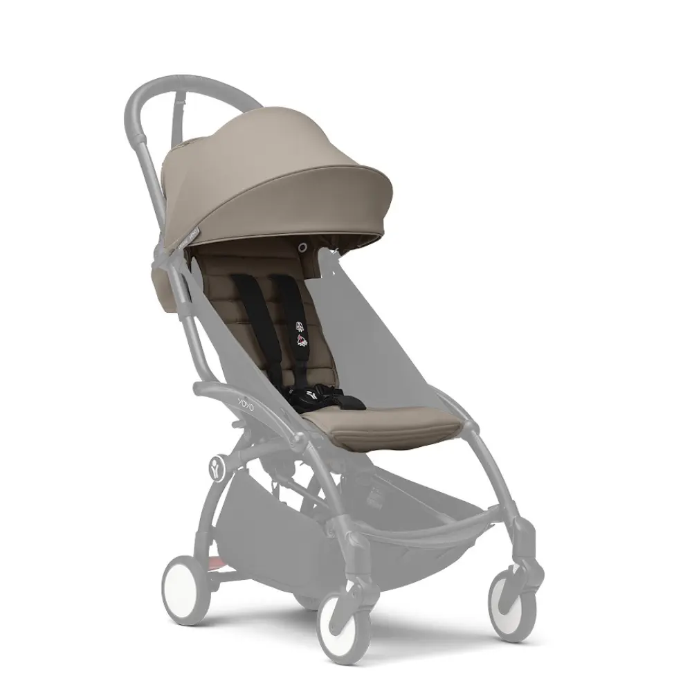 Stokke® Yoyo 6+ Färgklädsel - Taupe | Barnvagnar - Resevagnar & sulkys | BabyMode