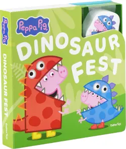 Greta Gris Bok - Dino Fest | Leksaker - Böcker - Böcker i kartong | BabyMode