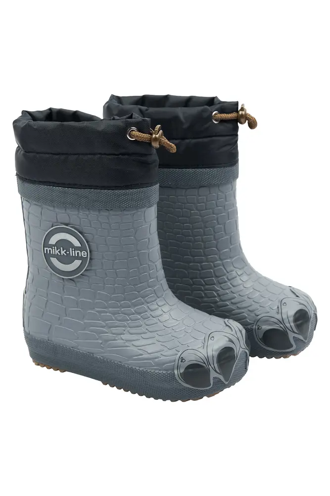 Mikk-Line Barefoot Dino Vintergummistövlar - Tradewinds - 30 | Barnkläder - Barnskor - Vinterstövlar | BabyMode