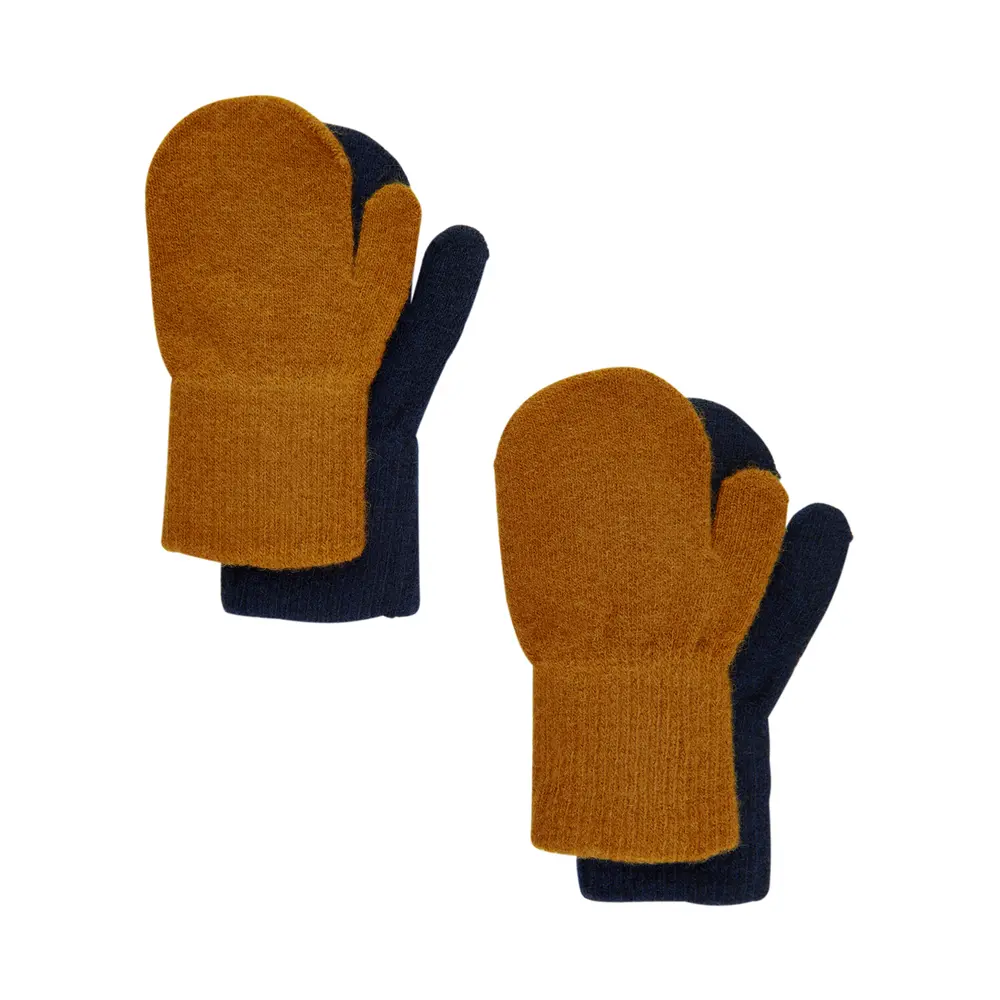 Vantar 2-pack - Pumpkin Spice - 1-2 år | Barnkläder - Ull - Ullmössor, ullvantar och ulltossor | BabyMode