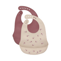 Celavi Silikon Haklapp (2-pack) - Rose Taupe