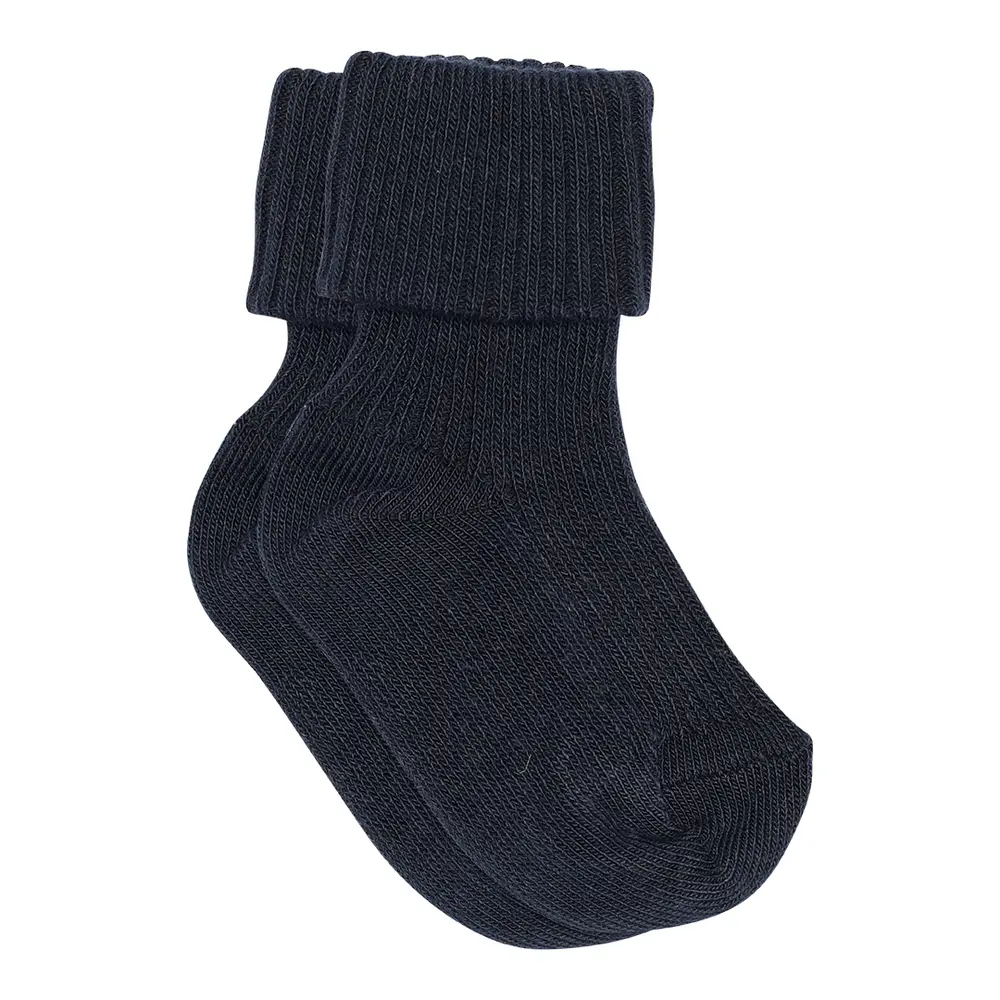 Ankelstrumpo Baby Rib - Navy - 22/24 | Barnkläder - Strumpor & strumpbyxor - Strumpor | BabyMode