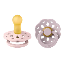 Napp Boheme 2-pack 6-18 mån - Blossom/Dusky Lilac | Baby & Barn - Sköta - Nappar | BabyMode