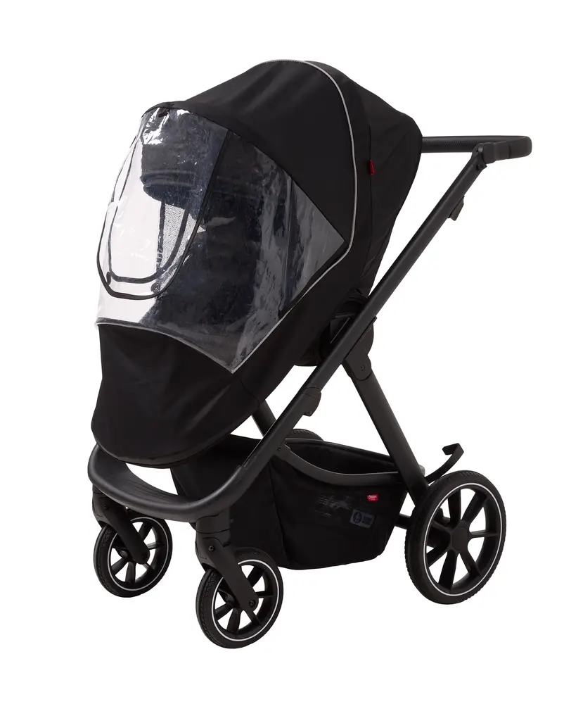 Odder Evoke Regnskydd Sittdel - Svart | Barnvagnar - Barnvagnstillbehör - Regnskydd & myggnät | BabyMode