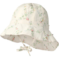 Solhatt Chloé - Ivory Checked Flowers