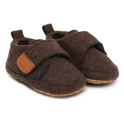 Tofflor Filt - Chocolate Chip | Skor - Inneskor & tofflor - Tofflor | BabyMode