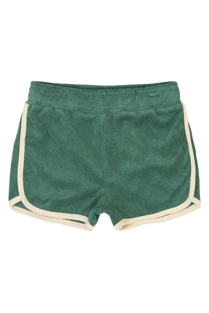 Terry Shorts - Posy Green - 98 | Barnkläder - Underdelar - Shorts | BabyMode