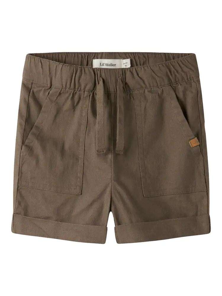 Fredrik Shorts - Shitake - 104 | Barnkläder - Underdelar - Shorts | BabyMode