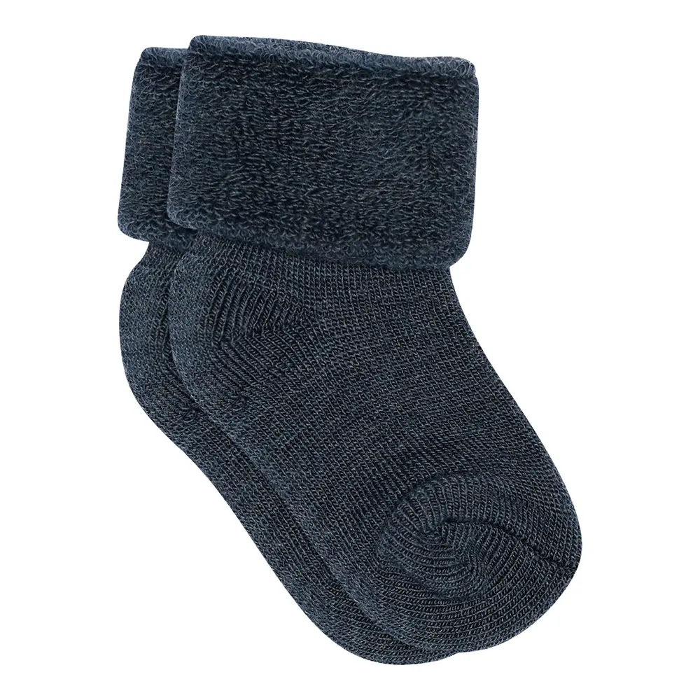 Ankelstrumpor Ull Terry - 498 - 22/24 | Barnkläder - Ull - Strumpor & ullstrumpbyxor | BabyMode