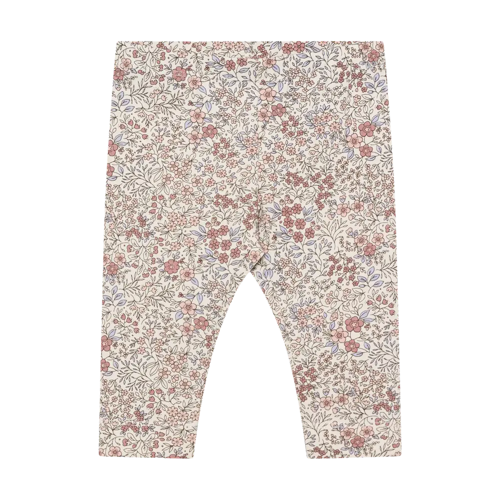 Leggings m. Tryck - Eggnog - 62 | Barnkläder - Underdelar - Leggings | BabyMode