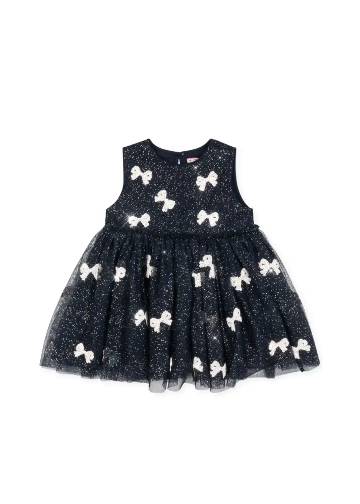 Yvonne Klänning - Bowie night sky sequin - 4 ÅR | Barnkläder - Temakläder - Julkläder | BabyMode