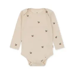 Långärmad Body - Cherry | Kläder - Bodys & overaller - Långärmad body | BabyMode