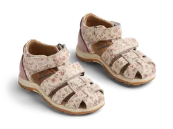 Sandaler Frei - Rose Flowers | Skor - Lära-gå-skor & prewalkers - Sandaler för nybörjare | BabyMode