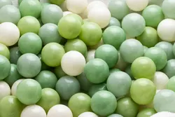 Natur/Grön Mix Bollset med 100 Bollar | Leksaker - Aktivitetsleksaker - Bollhav & tillbehör | BabyMode