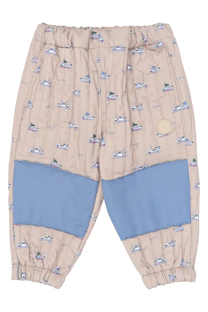 Ever Termo Byxor - Oxford Tan Boat AOP - 110 CM