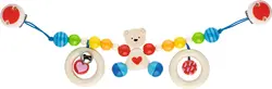 Barnvagnskedja med Björn & Hjärtan | Leksaker - Babyleksaker - Leksaker för barnvagnar & bilbarnstolar | BabyMode