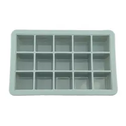 Portionsform Med Lock 15-fack - Smoke Green | Baby & Barn - Äta - Matlådor & vattenflaskor | BabyMode