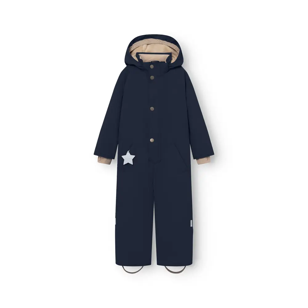 Mini A Ture Matwanni Fleecefodrad Vinteroverall - Outer Space - 4 ÅR/104