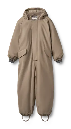 Ludo Gummi Vinteroverall - Dry wood | Kläder - Ytterplagg - Overaller | BabyMode