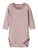 Name It Kardia Långärmad Body - Lotus