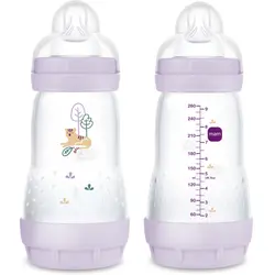 Nappflaska Easy Start Anti-Colic 260 ml 2-pack - Rosa | Baby & Barn - Äta - Nappflaskor | BabyMode