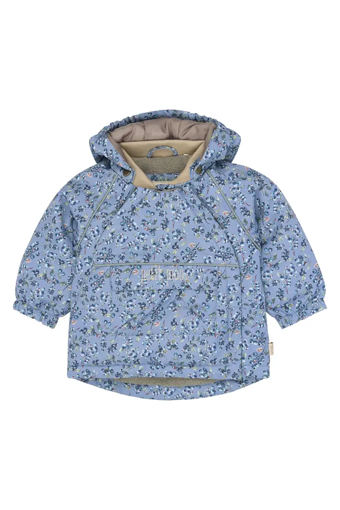 Petit Piao Dard Vinterjacka - Stonewash Blueberry AOP - 92