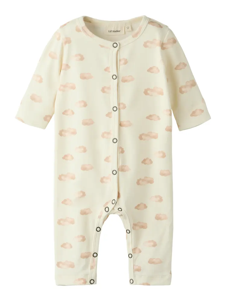 Lil' Atelier Gio Jumpsuit - Turtledove - 74