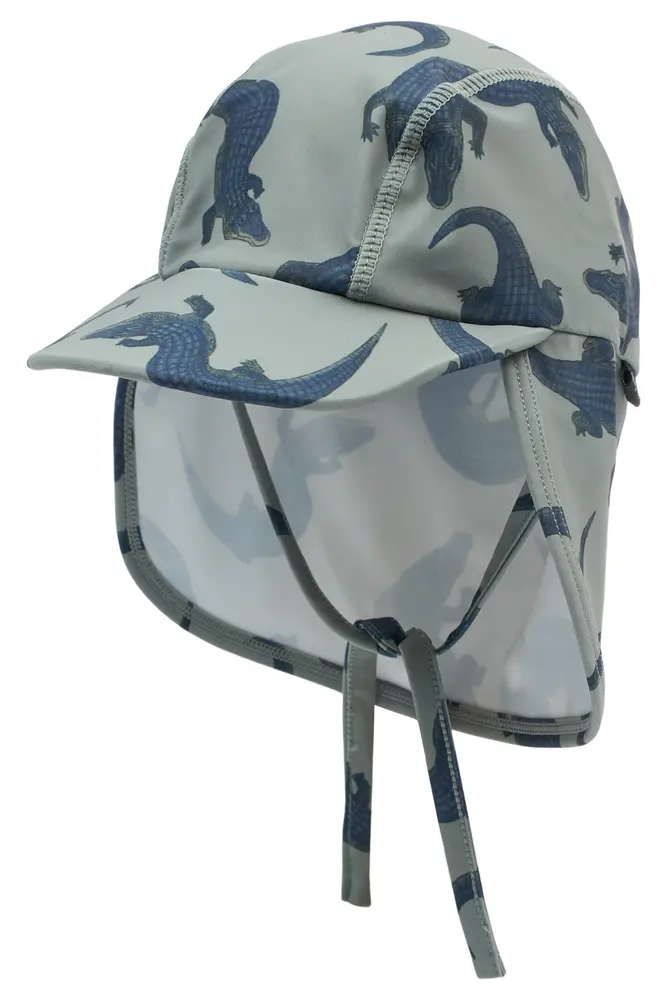 Mikk-Line UV hatt – recycled - Croco AOP - 9-12 MDR. | Barnkläder - Badkläder - Badtillbehör | BabyMode