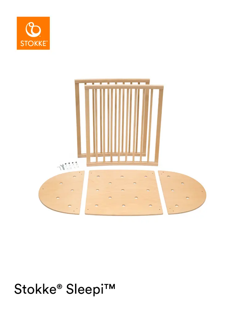Stokke® Sleepi V3 Spjälsäng Förlängning - Natural | Barnrum - Barnsängar & vaggor - Spjälsängar | BabyMode