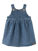 Lil' Atelier Obello Denim Spencer Klänning - Dark Blue Denim