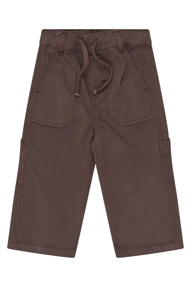 Petit Piao Guy Denim Byxor - Chestnut - 104 CM