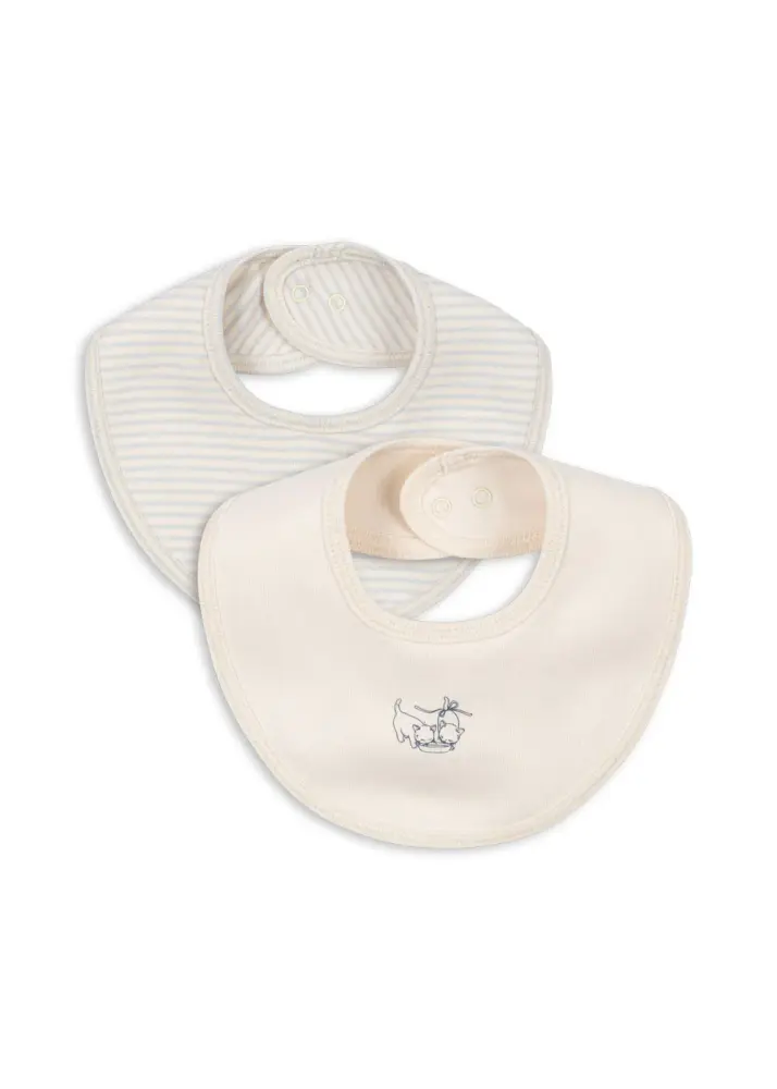 Fanga Fio Dregglisar 2-Pack - Blue Mix - ONE SIZE | Barnkläder - Tillbehör accessoarer - Dregglisar | BabyMode