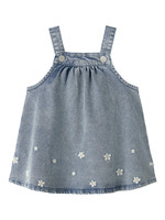 Flora Denim Klänning - Light Blue Denim