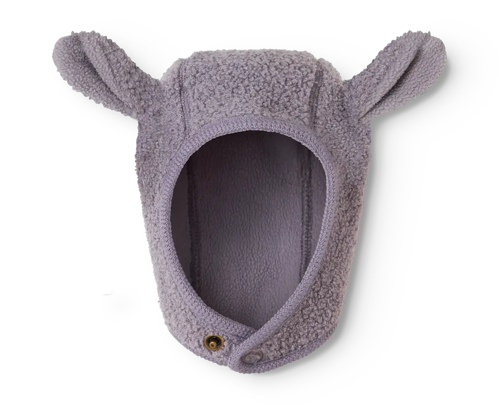 MarMar Copenhagen Aki Lamb Mössa - Purple Suede - 44-46 CM
