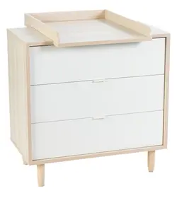 Karl Skötbord - Vit | Barnrum - Möbler - Skötbord & byråer | BabyMode