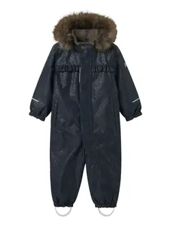 Snow10 Glitter Vinteroverall - Dark Sapphire | Kläder - Ytterplagg - Overaller | BabyMode
