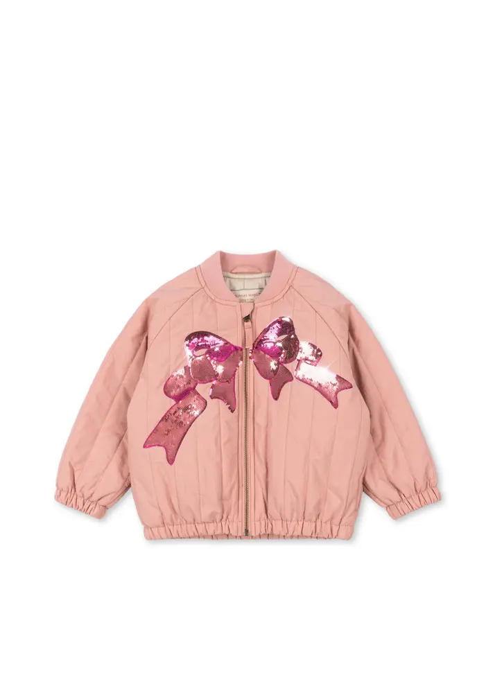 Juno Sequin Bomber Jakke - Rosette - 3 ÅR | Barnkläder - Ytterplagg - Termokläder | BabyMode
