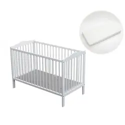 Nina spjälsäng inkl. hälsomadrass | Barnrum | BabyMode