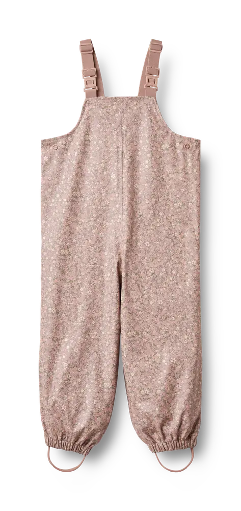 Regnbyxor Charlo - Powder Flower Meadow - 98 | Barnkläder - Ytterplagg - Regnkläder | BabyMode