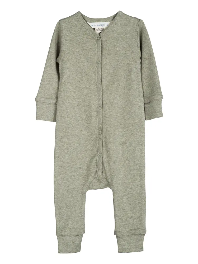 Jumpsuit - Sage - 56 / 1 MDR. | Barnkläder - Bodys & overaller - Jumpsuit utan fot | BabyMode